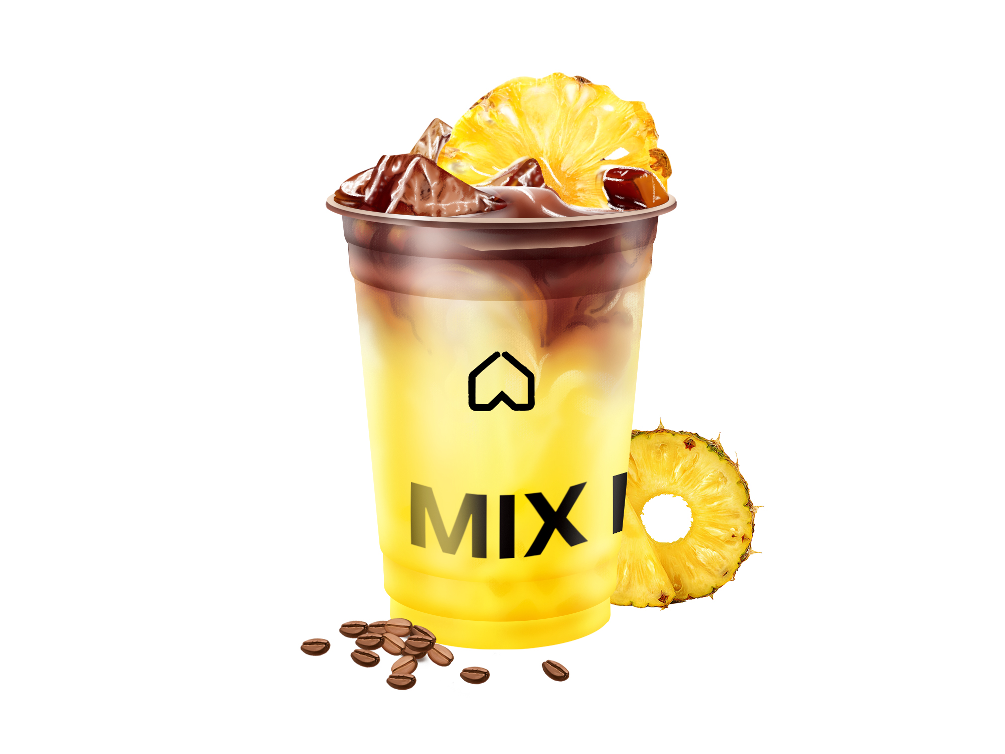 冰菠蘿美式咖啡（480ml）