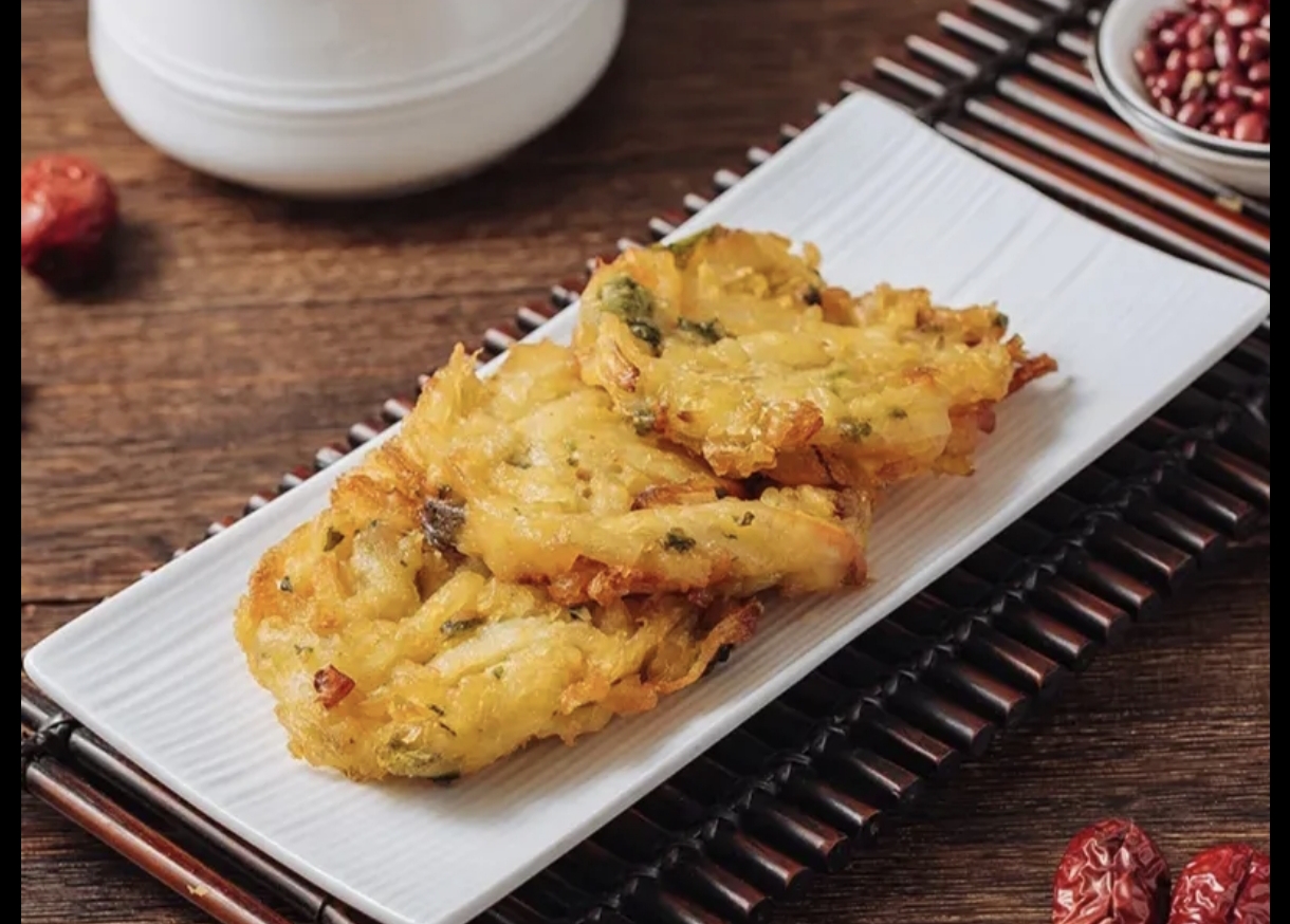 米兰虾饼
