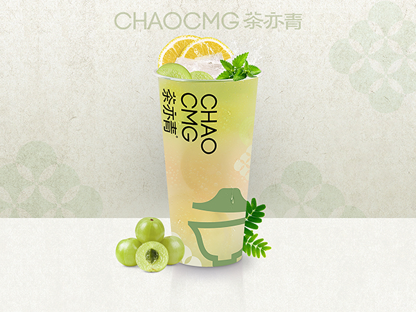 鲜榨油柑苏打