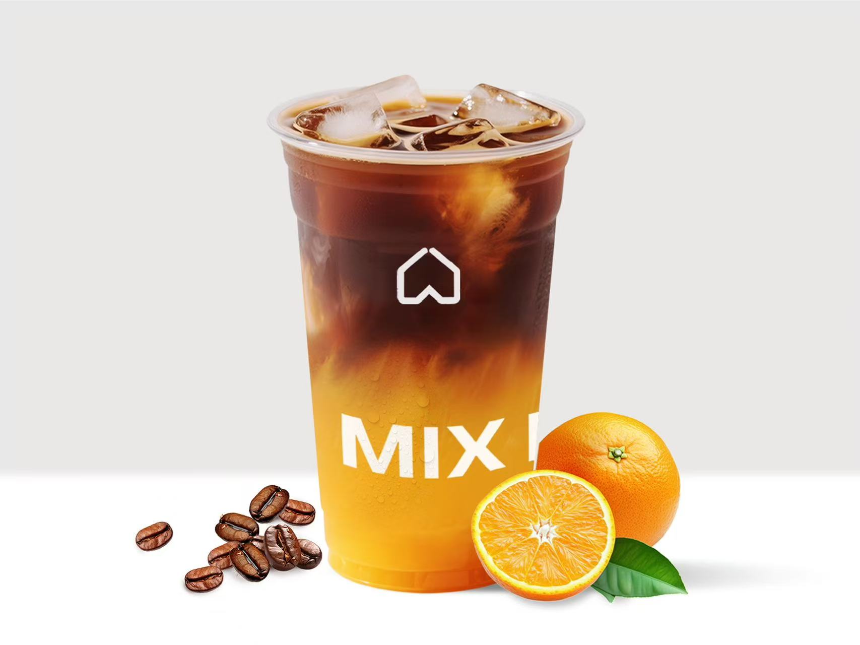 超大杯橙C冰萃美式