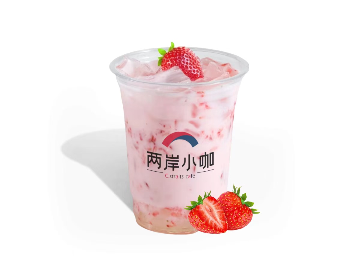 草莓椰椰乳