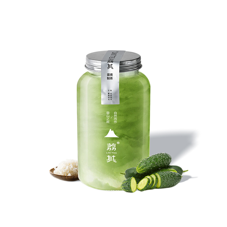 青瓜牛奶糯米冰浆