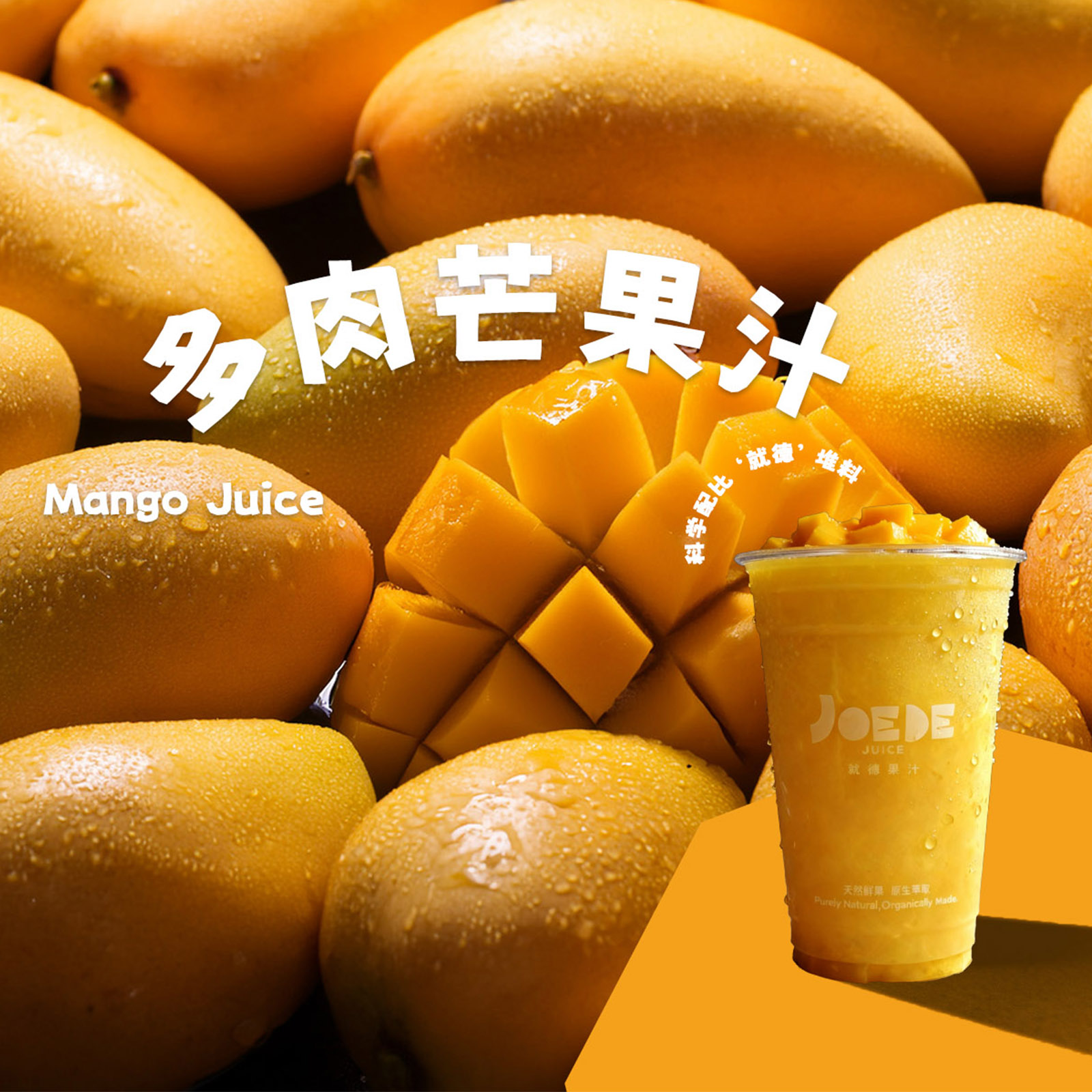 【多肉芒果汁】