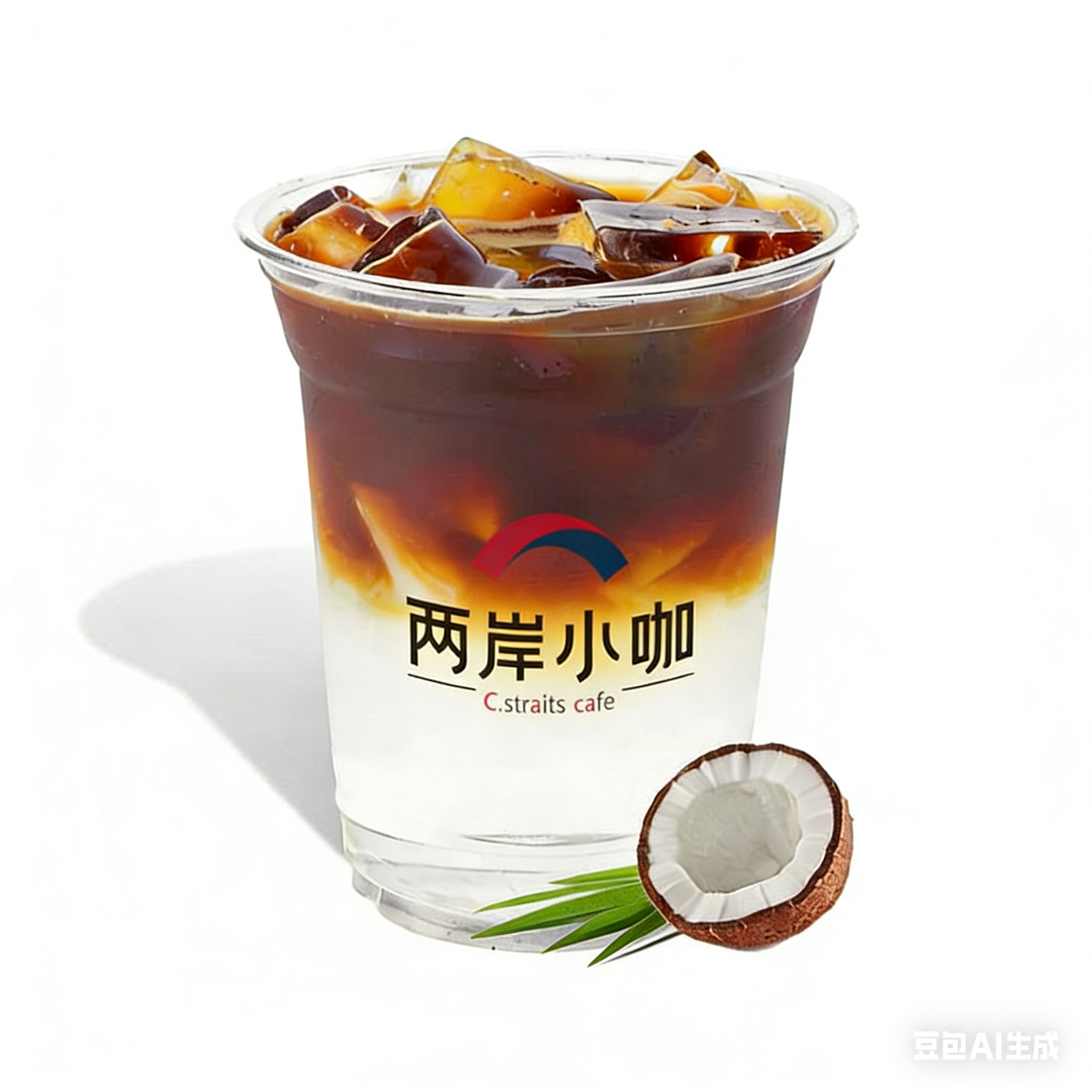 椰青冰美式