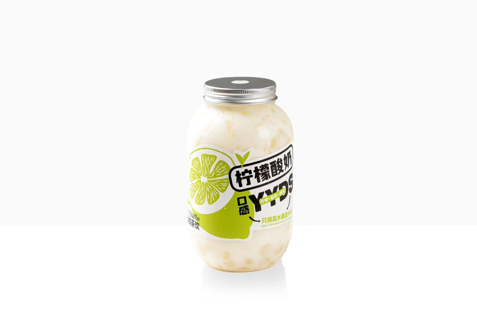 柠檬酸奶茶