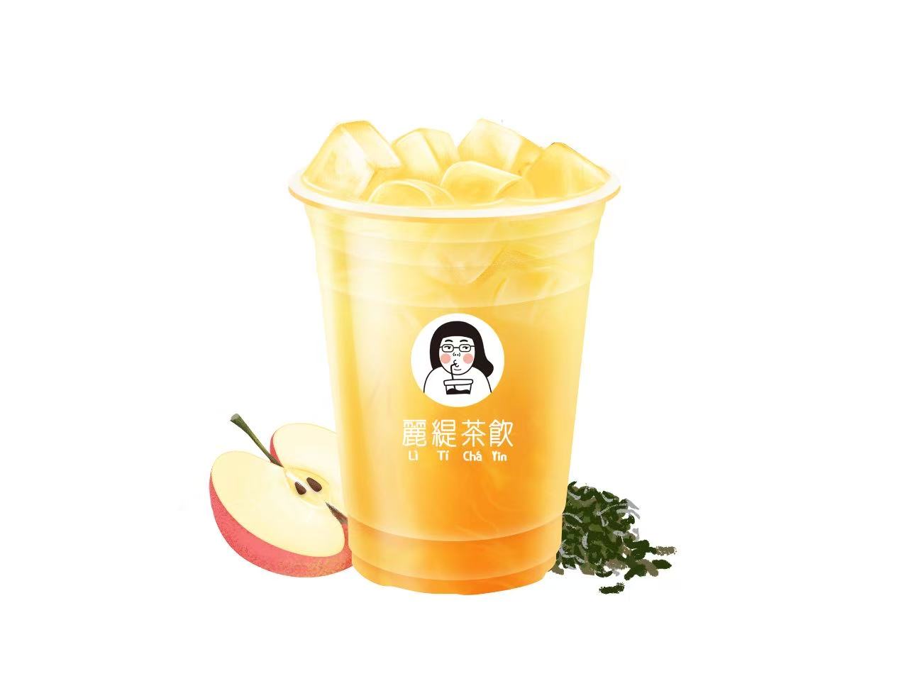 低卡蘋果纖果茶