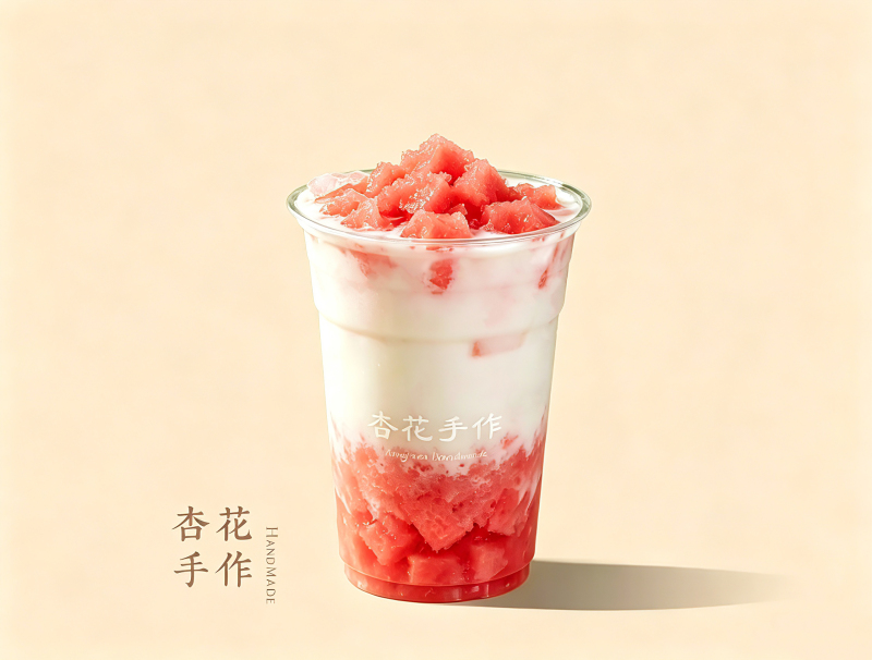 西瓜冰奶