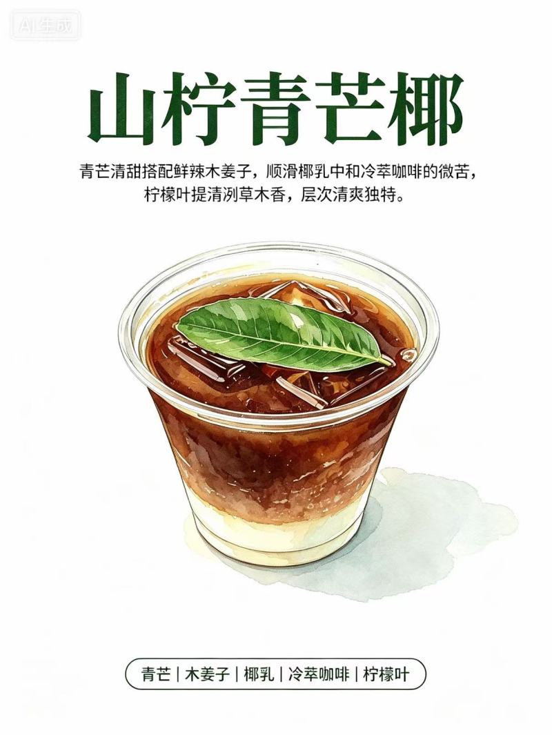 山柠青芒椰