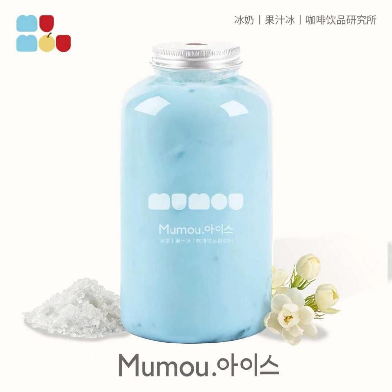 海盐茉莉冰奶韩国一升吨吨桶