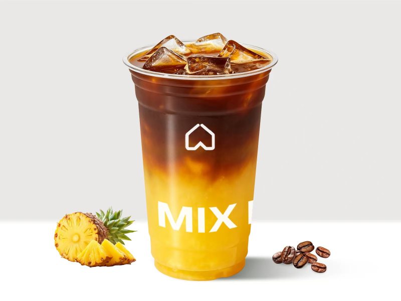 超大杯菠蘿冰萃美式