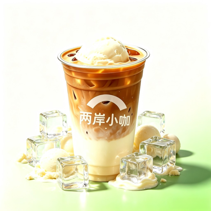 香草冰淇淋拿铁