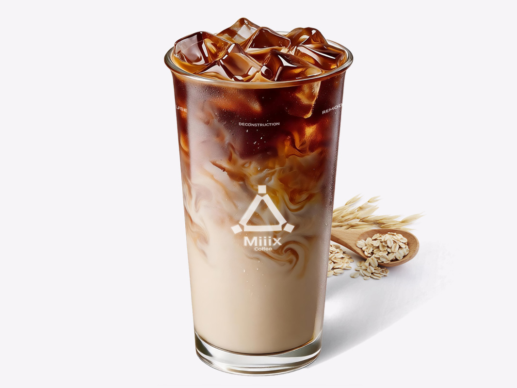 “超大大杯”燕麦拿铁