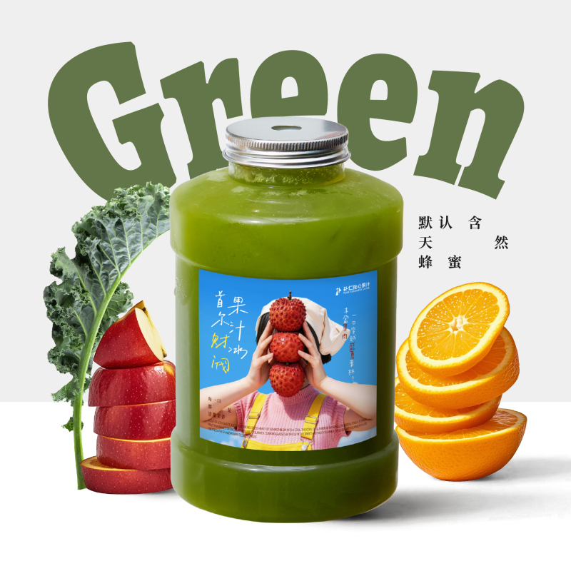 超大1L
纤体羽衣甘蓝果蔬汁