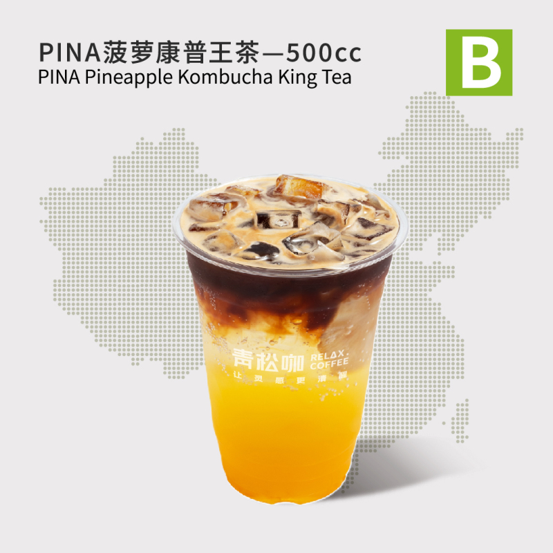 PINA菠蘿康普王茶-500cc