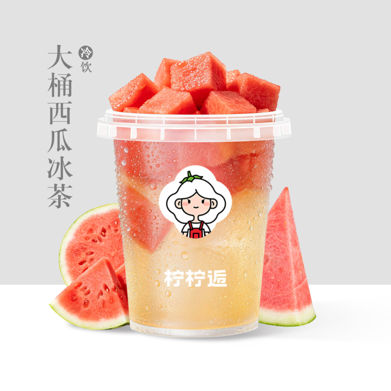 大桶西瓜冰茶