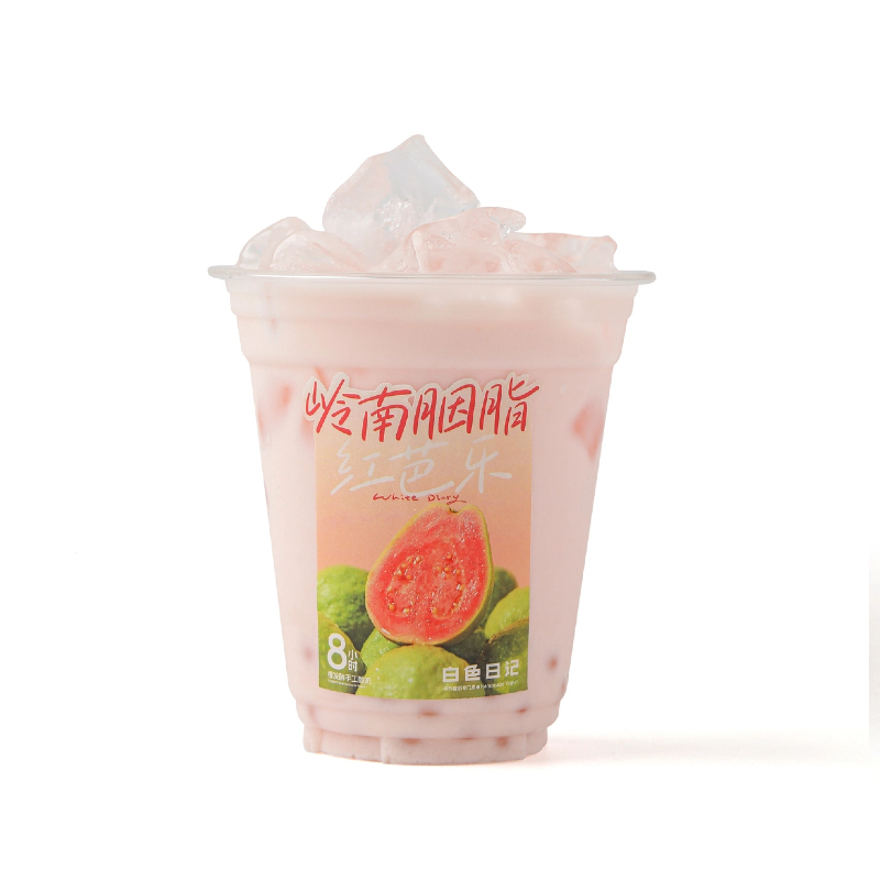 嶺南胭脂紅芭樂酸奶奶昔