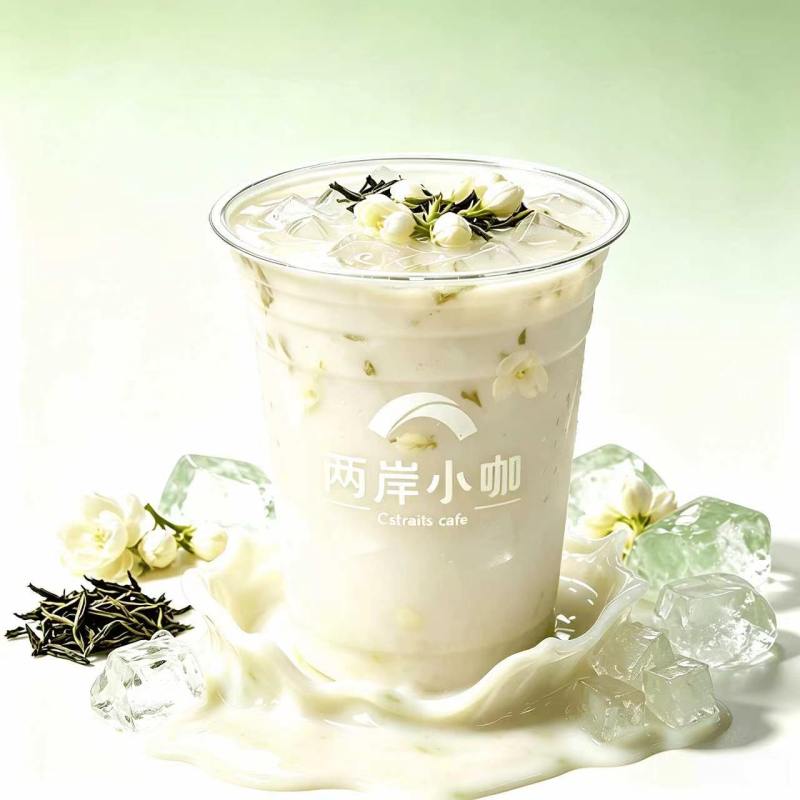云雾茉莉轻乳茶