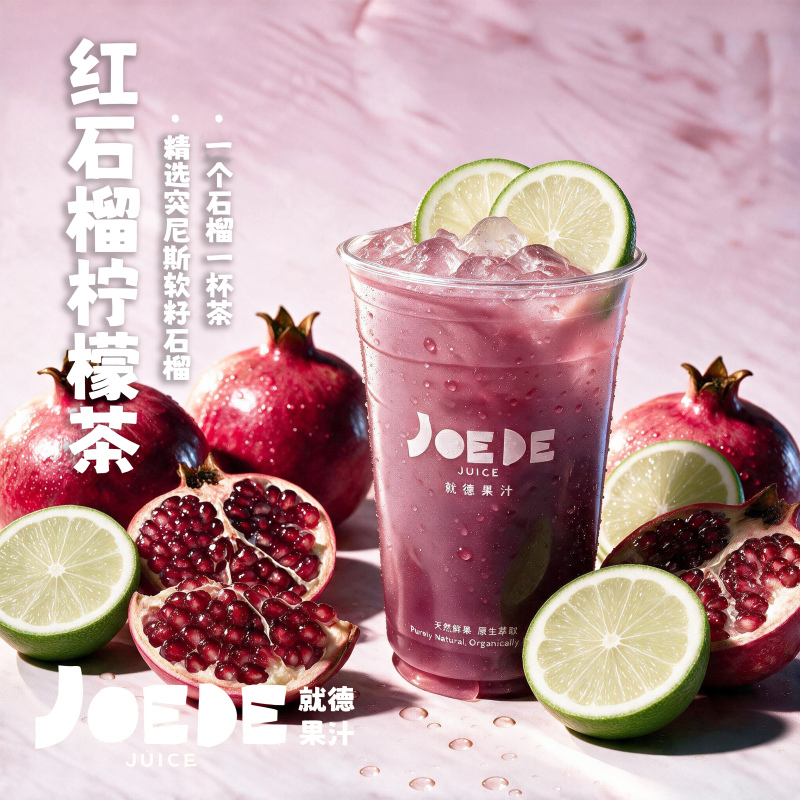 【红石榴柠檬茶】