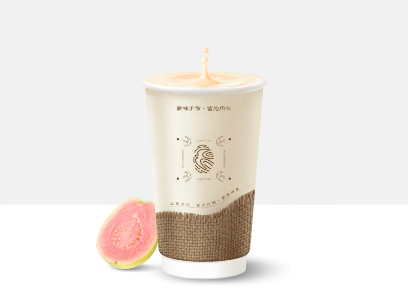 芭樂茉莉冰奶